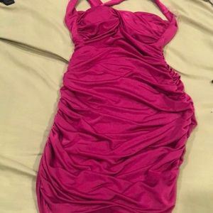 Women’s sexy pink dress